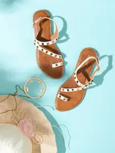 Rocia Embellished One Toe Flats