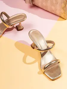 Rocia Strappy Open Toe Block Heels