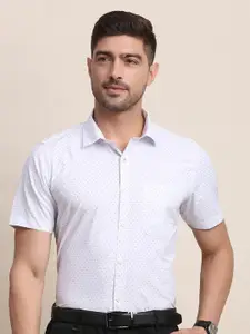 INVICTUS Original Slim Fit Micro Ditsy Printed Formal Shirt