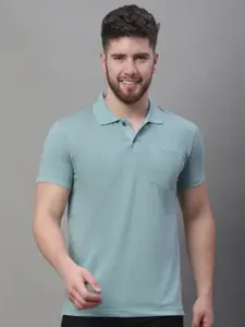VENITIAN Polo Collar Regular Fit Cotton T-shirt