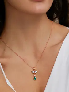 MINUTIAE Brass Gold-Plated Necklace