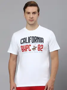 Beverly Hills Polo Club Men Typography Printed Cotton T-shirt
