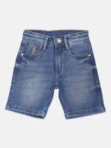 U.S. Polo Assn. Kids Boys Mid Rise Denim Shorts