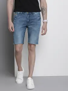 The Indian Garage Co Men Slim Fit Denim Shorts