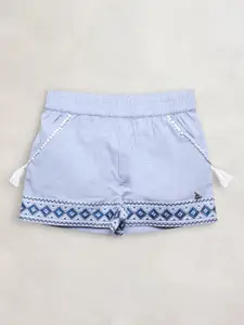 Cherry Crumble Infants Girls Embroidered Shorts