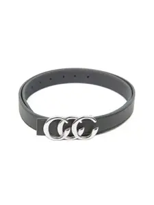 Calvadoss Boys Textured Belt With Push Pin