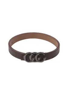 Calvadoss Boys Textured Push Pin Closure Belt