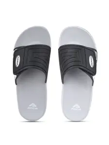 Adda Men Open Toe Slip On Rubber Sliders