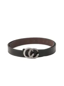 Calvadoss Boys Textured Belt With Push Pin