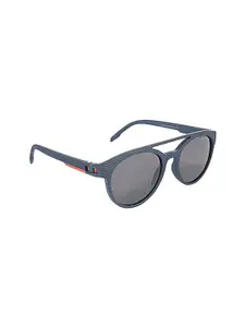 GIORDANO Men Polarised And UV Protected Lens Full Rim Aviator Sunglasses GA90298C04