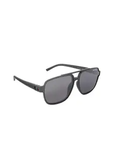 GIORDANO Men Polarised And UV Protected Lens Full Rim Aviator Sunglasses GA90321C01