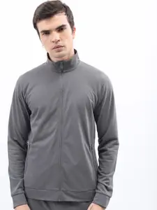 HIGHLANDER Mock Neck Tailored Jacket