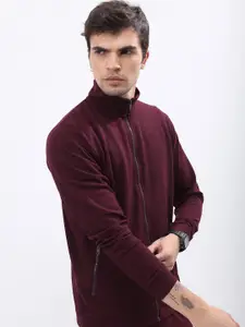 HIGHLANDER Mock Neck Tailored Jacket