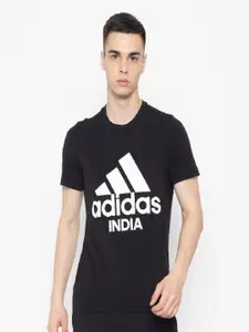 ADIDAS Men M IND Printed Cotton T-Shirts