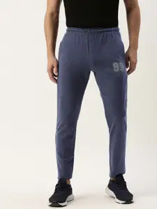 Sports52 wear Men Solid Slim Fit Mid-Rise Knitted Cotton Training Or Gym Track Pants