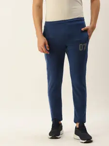 Sports52 wear Men Slim Fit Varsity Printed Cotton Track Pants