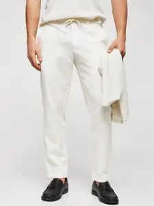 MANGO MAN High-Rise Trousers