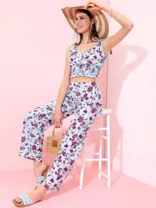 Tokyo Talkies Top With Trouser Co-Ords