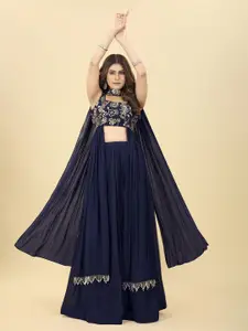 KALINI Embroidered Sequinned Ready to Wear Lehenga & Blouse With Dupatta