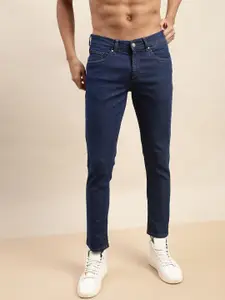 VEIRDO Men Blue Original Mid-Rise Slim Fit Stretchable Jeans