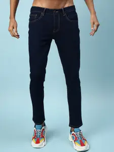 VEIRDO Men Blue Original Slim Fit Mid-Rise Stretchable Jeans