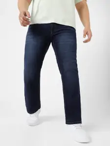 Urbano Plus Men Clean Look Mid-Rise Stretchable Bootcut Jeans