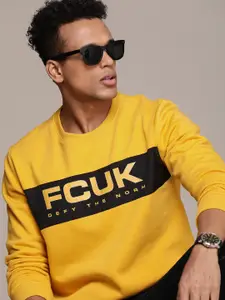 FCUK Brand Logo Printed Sweatshirt