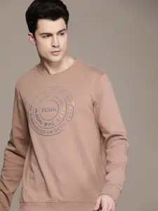 FCUK Brand Logo Embossed Sweatshirt