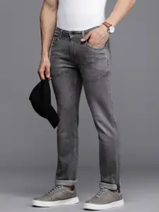 Louis Philippe Jeans Men Slim Fit Light Fade Stretchable Jeans