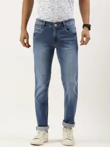 Parx Men Tapered Fit Heavy Fade Stretchable Jeans