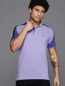 Louis Philippe Sport Polo Collar Slim Fit T-shirt