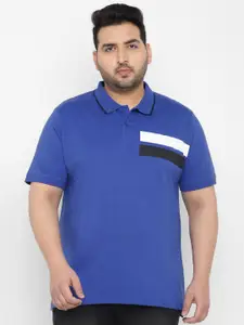 Urbano Plus Polo Collar Plus Size Pure Cotton T-Shirt