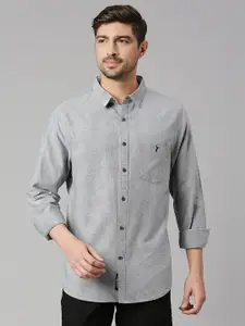Thomas Scott Classic Slim Fit Opaque Pure Cotton Casual Shirt