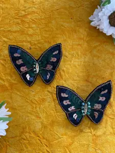 Digital Dress Room Butterfly Studs Earrings