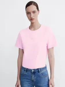 Urban Revivo Women Pure Cotton T-shirt