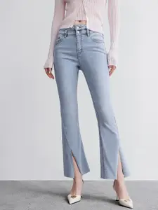 Urban Revivo Women High-Rise Stretchable Jeans