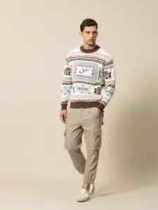 Mr Bowerbird Self Design Premium Love Oversized Fit Pullover Sweater