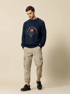 Mr Bowerbird Premium Made in India Pure Cotton Tailored Fit Sweater