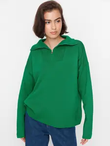 Trendyol Drop Shoulder Sleeves Acrylic Sweater