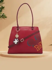 Caprese Women Mickey Mouse Printed Satchel