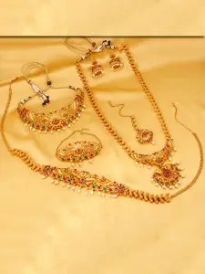 Sukkhi Gold-Plated Traditional Necklace Set