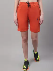 VIMAL JONNEY Women Mid-Rise Cotton Sports Shorts