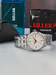 Killer Men Textured Bracelet Style Straps Analogue Watch KLMO77B