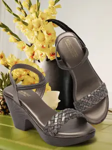 madam glorious Embellished Platform Heels