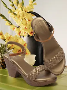 madam glorious Embellished Platform Heels