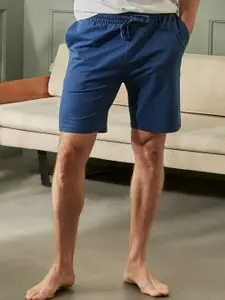 NOBERO Men Mid-Rise Cotton Shorts