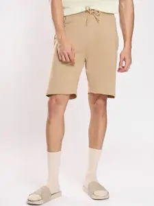 NOBERO Men Mid-Rise Cotton Shorts