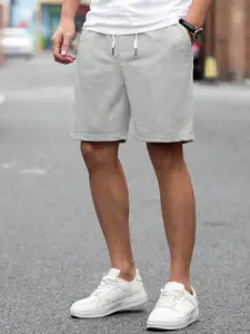 NOBERO Men Mid-Rise Cotton Shorts