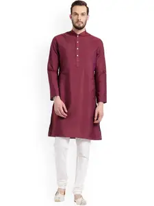 KISAH Mandarin Collar Straight Kurta