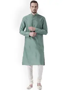 KISAH Mandarin Collar Straight Kurta
